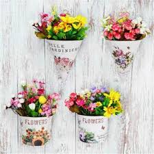 Garden Romantic Plastic Flower Pot Wall