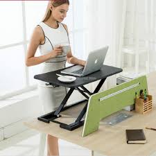 To keep wrists comfortable while working and typing, these workstations have chamfered edges. Stand Up Computer Lift Table Foldable Laptop Desk Increase Stand Work Station Stand With Desk Laptop Desks Aliexpress