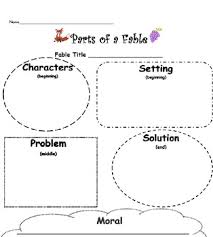 Fable Graphic Organizer Worksheets Teachers Pay Teachers