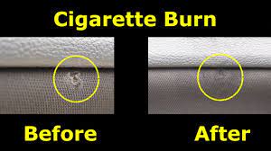 fix a hole or repair a cigarette burn