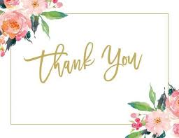 Thank you so much with flowers images. Standing Ovation Wedding Thank You Cards Templat Power Point Kartu Latar Belakang