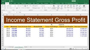 how to calculate gross profit from