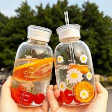 Juice Jar With Straw Manufacturer