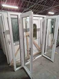 White Upvc French Doors And Side Panels