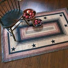 black braided rug living room