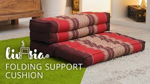 livasia folding support cushion with