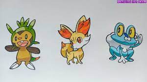 Cách Vẽ Bộ 3 pokemon Khởi Đầu Vùng Hoenn đơn giản và đầy màu sắc - YouTube