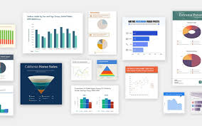 Charts Graphs By Visme Visualize Boring Data Into