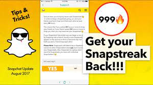 How to Get a Snapchat Streak Back 🔥 Snapstreaks - YouTube