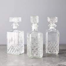 Liquor Decanters French Cut Glass