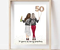 50th birthday gifts for women