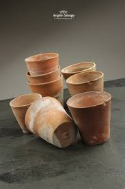 » green dallas mosaic ceramic pot (14cm). Assortment Of Vintage Terracotta Plant Pots