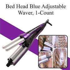 bed head blue adjustable waver