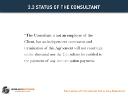 International Consulting Agreement Template