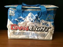 Coors Light 36 Pack Cooler Bag Ebay