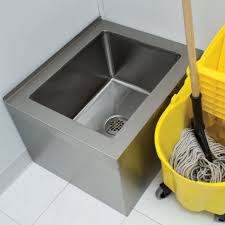advance tabco floor mounted mop sink