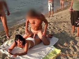 On the beach porn