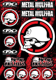 Factory Effex Metal Mulisha Sticker