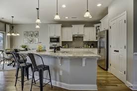 The average size of a kitchen island the average size of a kitchen island is 80 x 40 inches with 36 to 42 inches of clearance all the way around. Standard Bar Height Or Counter Height Which Is Best Eastwood Homes