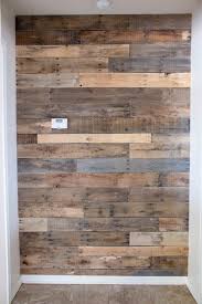 how to install a pallet wall the easy