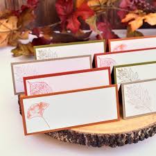 Thanksgiving Table Decor Autumn Wedding Escort Cards