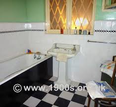 The Bathroom And Toilet Of The 1940s House