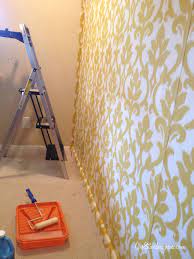 Wallpaper With Fabric Using Starch