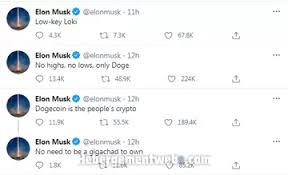 Dogecoin'in yükselişindeki etkisi nedeniyle musk'ın canlı yayında konuşma yapması bekleniyor. Doge Token Pumps After Elon Musk S Tweets Dogecoin Is The People S Crypto Altcoins Bitcoin News