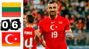 Litvanya - Türkiye 0-6 Maç Özeti | UEFA Uluslar Ligi 2022 - YouTube