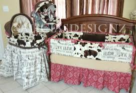 Western Theme Crib Bedding Cat