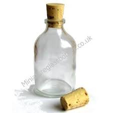 50ml Wedding Favour Bottle With Cork