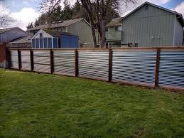 Corrugated Metal Fencing Tacoma