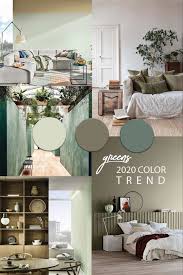 5 new green wall paint color trends
