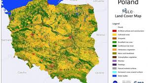 The map shows poland and neighboring countries with international borders, the national map of poland, europe. Polish Scientists Develop New Map Of Land Cover In Europe Science In Poland