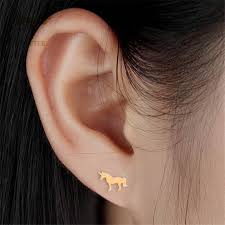 whole stainless steel stud earrings