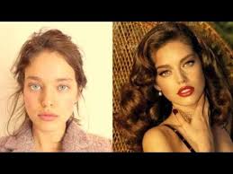 secret models with or without makeup