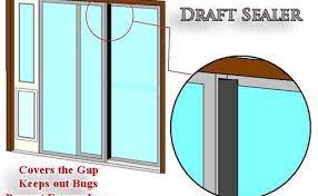 Draft Sealer For Sliding Glass Doors