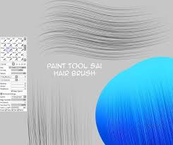Hair Brush Paint Tool Sai Brush