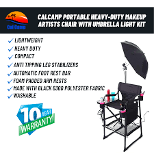 portable makeup chair for
