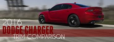 2016 Dodge Charger Se Vs Sxt
