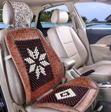 Wooden Bead Car Seat Cushion Cooling
