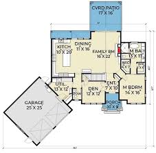 3 Bedroom Modern Farmhouse Floor Plan