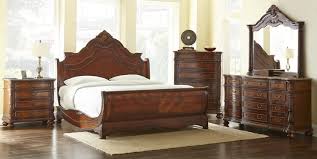 Good quality bedroom sets must have easy moving pieces that don't get jammed easily. Jasper Luxury King Cherry Sleigh Bed Marble 5 Pc Bedroom Furniture Set W Chest Js5101k Set 5