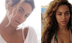 9 pictures of beyonce without makeup