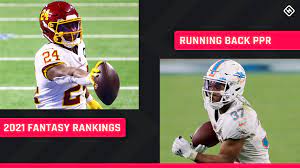 updated 2021 fantasy rb ppr rankings