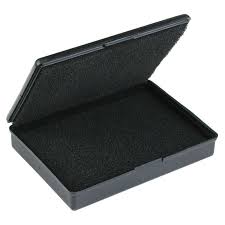 conductive molded box with black foam