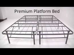 premium platform bed base setup