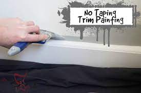 No Tape Trim Painting Designed Decor
