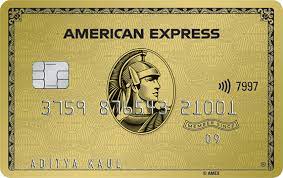 american express gold credit card