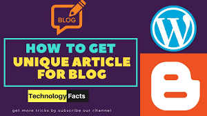 Get New Blog Articles